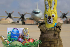 Ostern während der Mission EUNAVFOR Somalia Operation Atalanta in Dschibuti, am 27.04.2019.