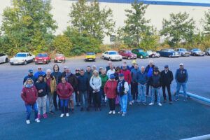 Charity-Oldtimer-Ausfahrt zum Schiffshebewerk Niederfinow