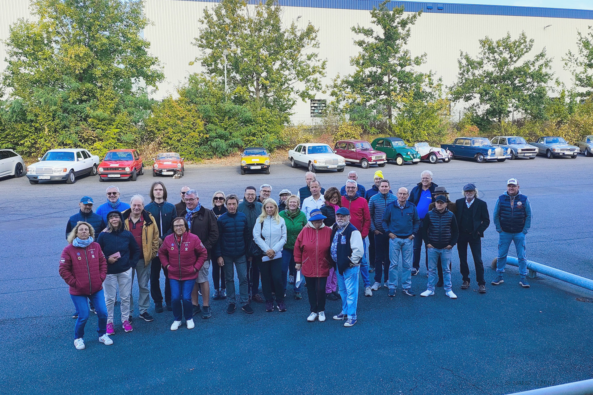 Charity-Oldtimer-Ausfahrt zum Schiffshebewerk Niederfinow